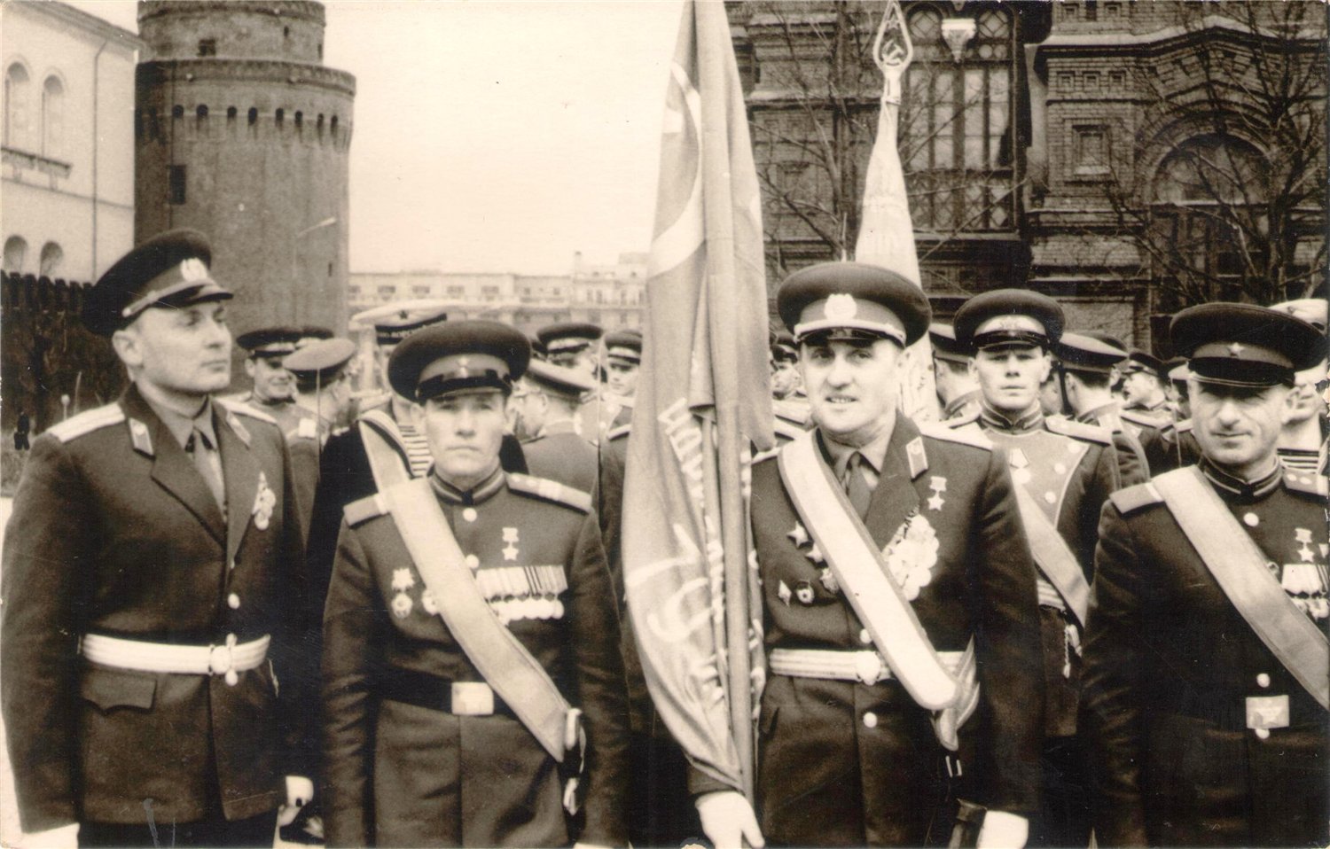Парад Победы 1965 Знамя Победы
